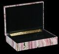 Wide Rhodochrosite Jewelry Box - Gorgeous #63483-3